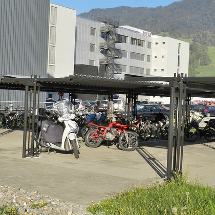 Fahrrad-Unterstand Leister, Sarnen